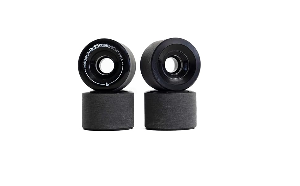 Roues BEXTREME Magnum 65mm 86A Freeride & Freestyle pour Skateboard/Longboard 3 roues