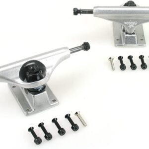 CRANDON : Pack de 2 Trucks 5/5,25 - Pour Débutants et Pros, Compatibles Tous Skateboards (SKCMIAMI5RAWKIT2)