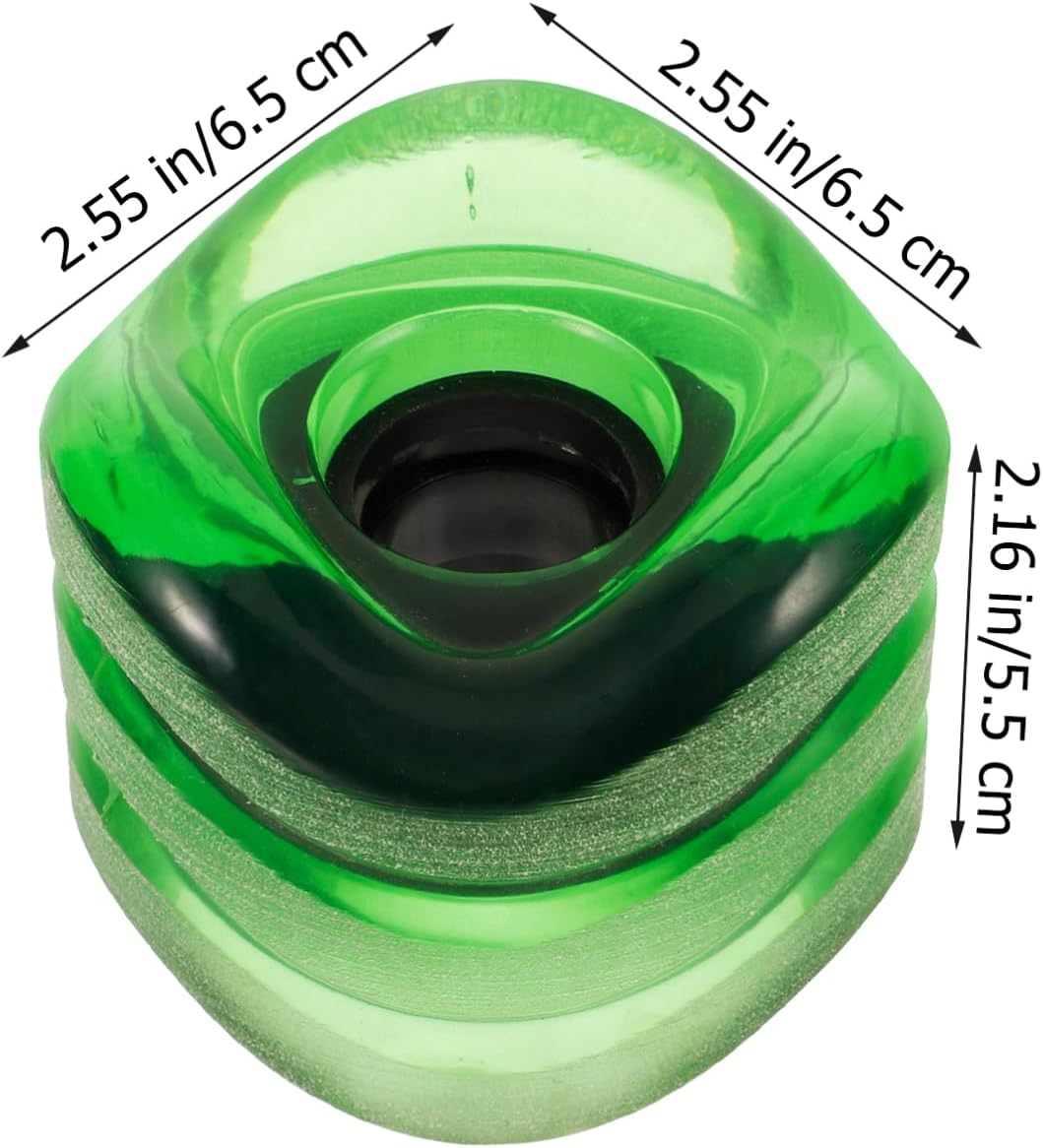 KITANDOVE Roue de Skateboard/Longboard - Remplacement Roues Vague 2 KITANDOVE Roue de Skateboard/Longboard - Remplacement Roues Vague – Image 2