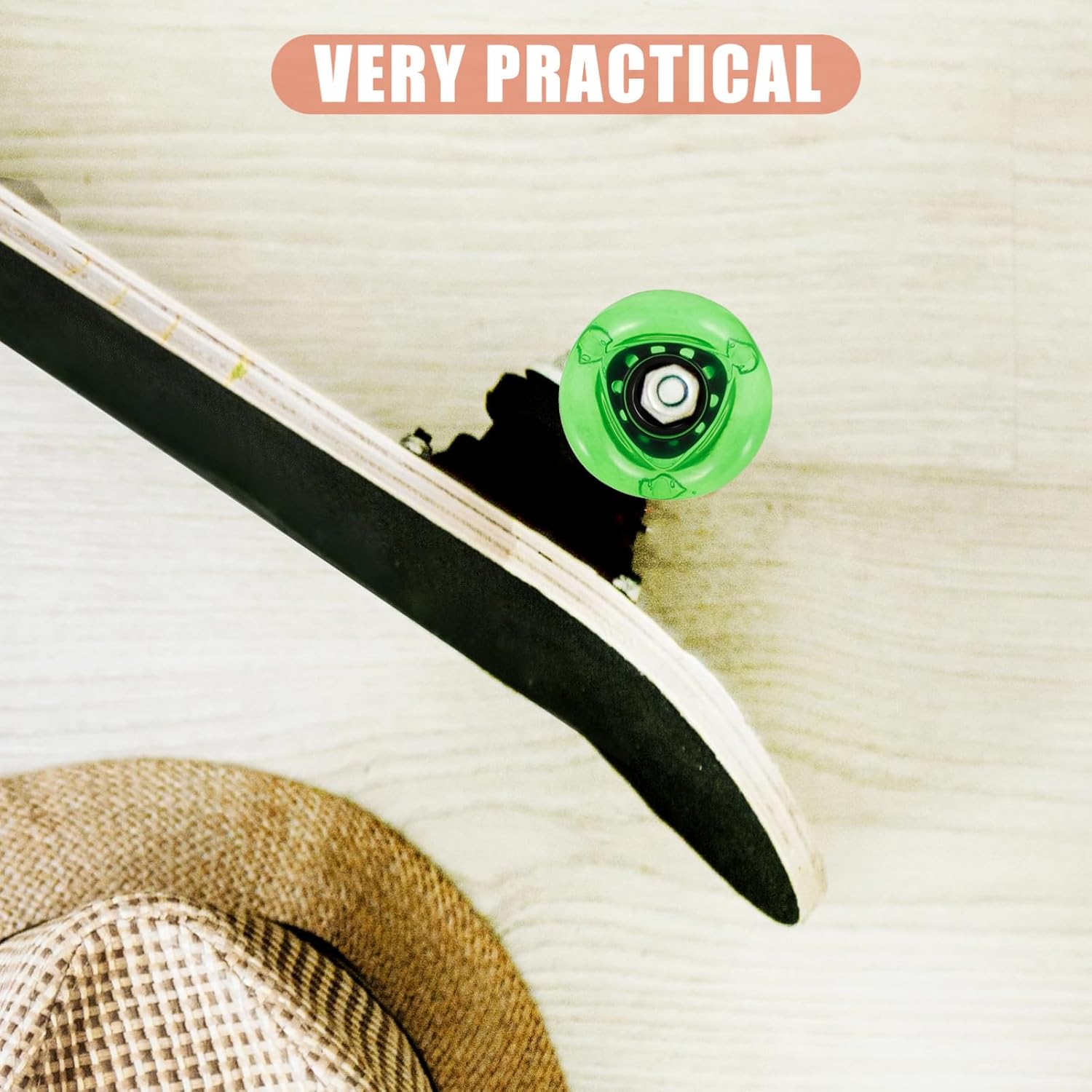 KITANDOVE Roue de Skateboard/Longboard - Remplacement Roues Vague 5 KITANDOVE Roue de Skateboard/Longboard - Remplacement Roues Vague – Image 5