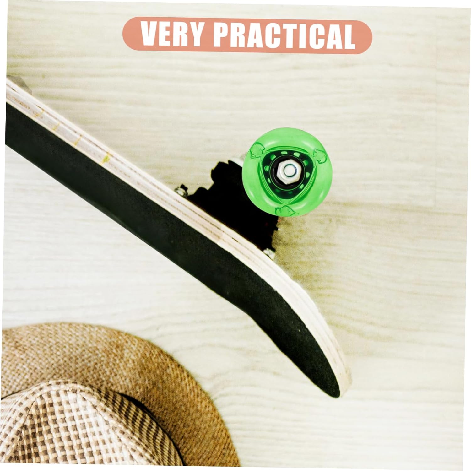 Roues TOGEVAL en Polyuréthane pour Skateboard et Longboard 6 Roues TOGEVAL en Polyuréthane pour Skateboard et Longboard – Image 6