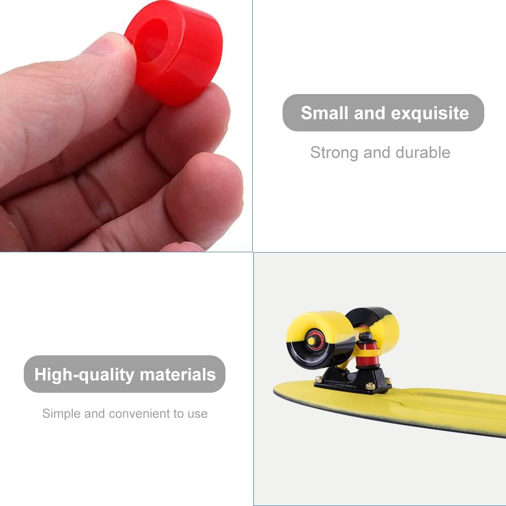 Ensemble de 4 Bagues pour Trucks de Skateboard et Longboard QEEROYO 3 Ensemble de 4 Bagues pour Trucks de Skateboard et Longboard QEEROYO – Image 3