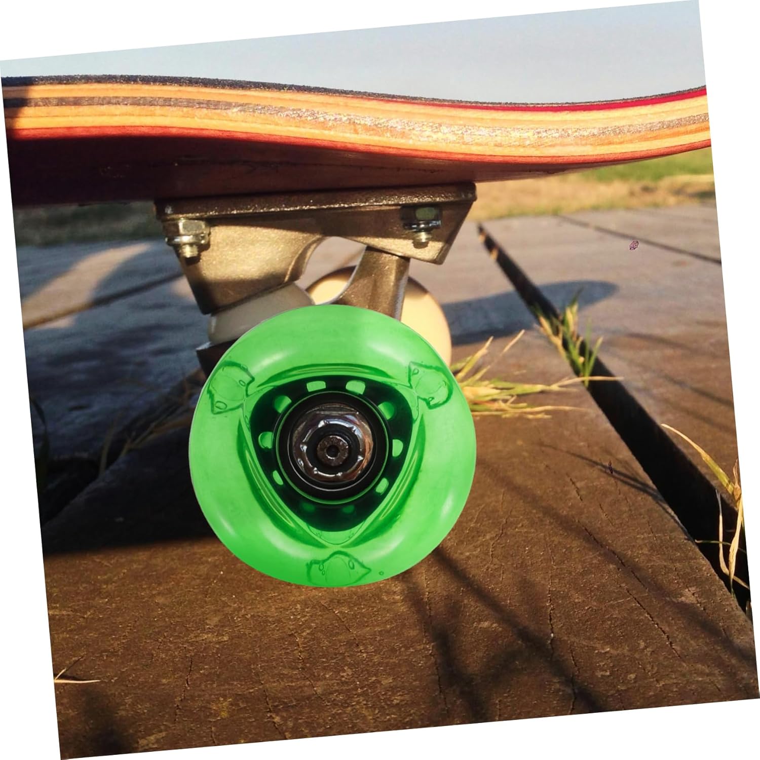 Roues KOMBIUDA en Polyuréthane pour Longboard/Skateboard 3 Roues KOMBIUDA en Polyuréthane pour Longboard/Skateboard – Image 3