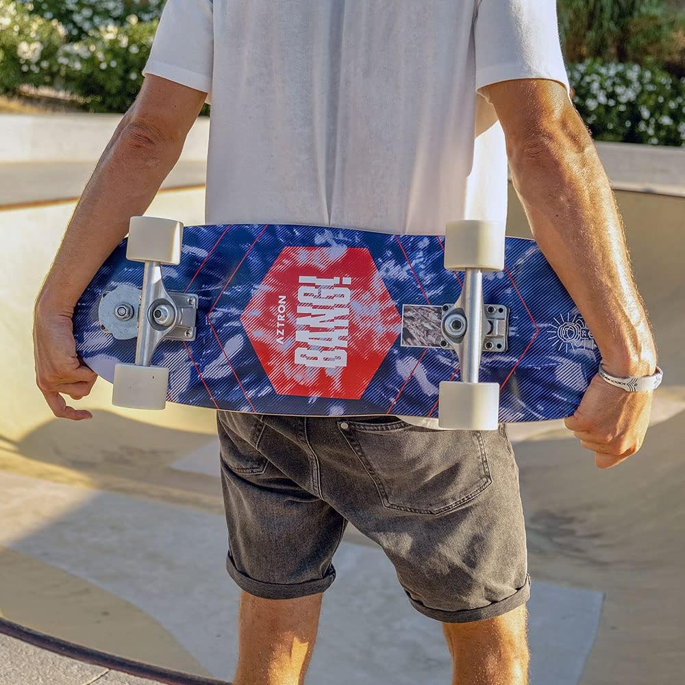 Surfskate Adulte Aztron Bang 29 Multicolore, Taille S 16 Surfskate Adulte Aztron Bang 29 Multicolore, Taille S – Image 16