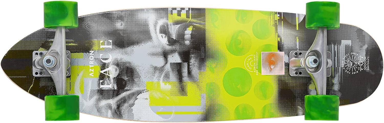 Aztron AK-403 Surfskate Face 33" Multicolore Adulte M 4 Aztron AK-403 Surfskate Face 33" Multicolore Adulte M – Image 4