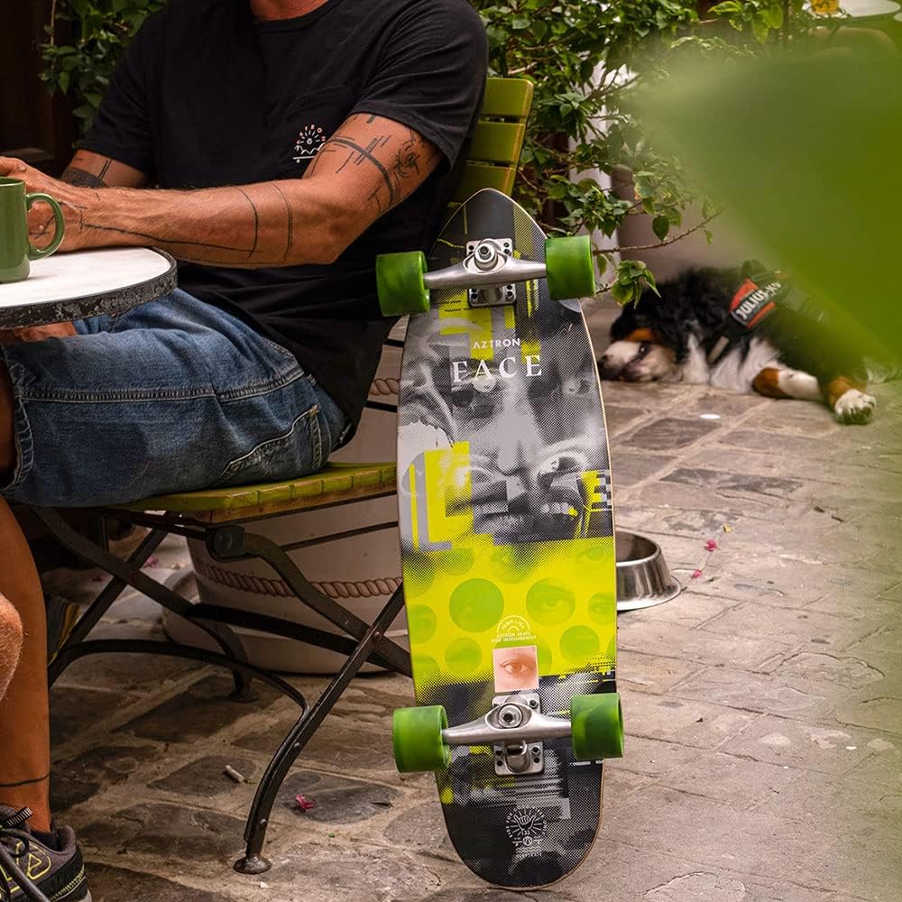 Aztron AK-403 Surfskate Face 33" Multicolore Adulte M 16 Aztron AK-403 Surfskate Face 33" Multicolore Adulte M – Image 17