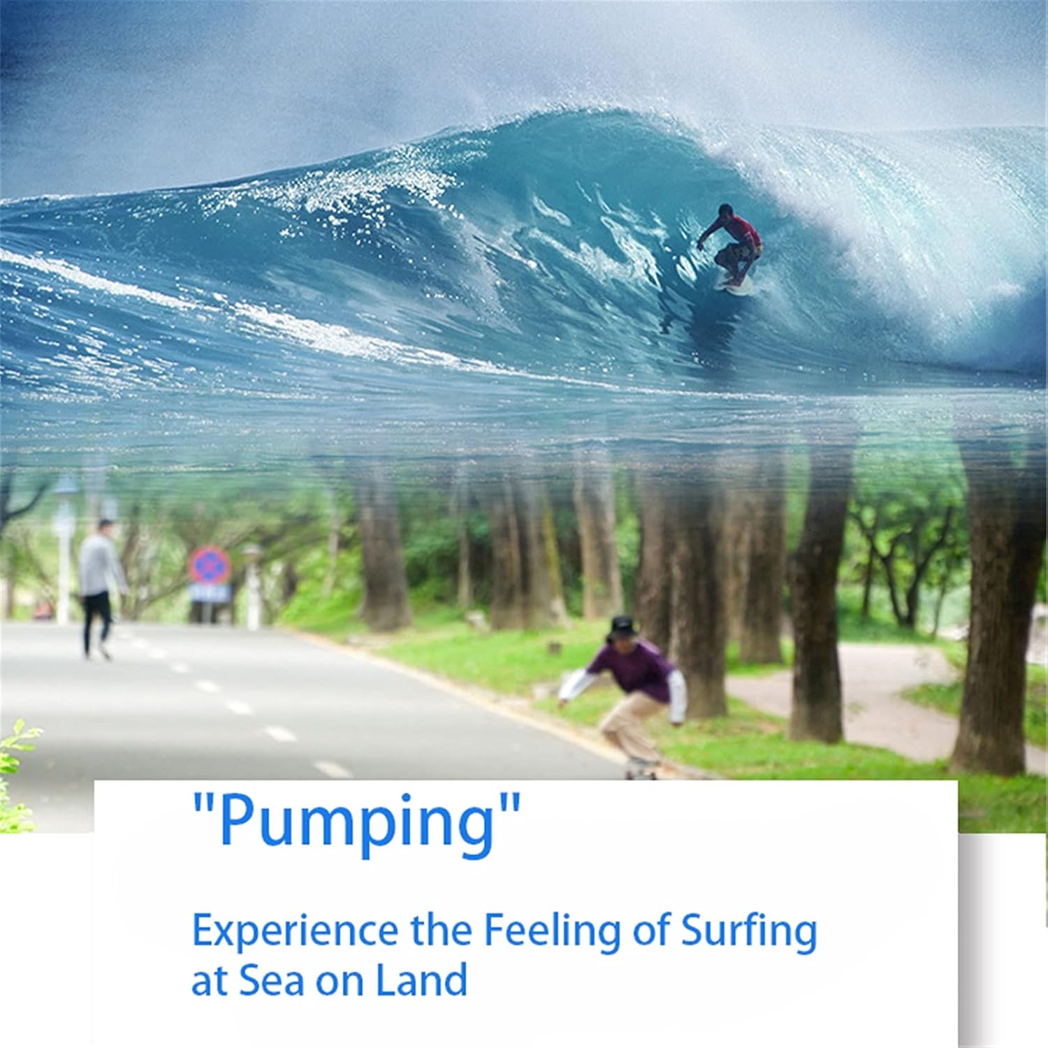 Cruiser Longboard 32" Pintail Surfskate avec Roulements ABEC-11, 8 Couches Érable, Outil en T, pour Adultes Débutants 4 Cruiser Longboard 32" Pintail Surfskate avec Roulements ABEC-11, 8 Couches Érable, Outil en T, pour Adultes Débutants – Image 4