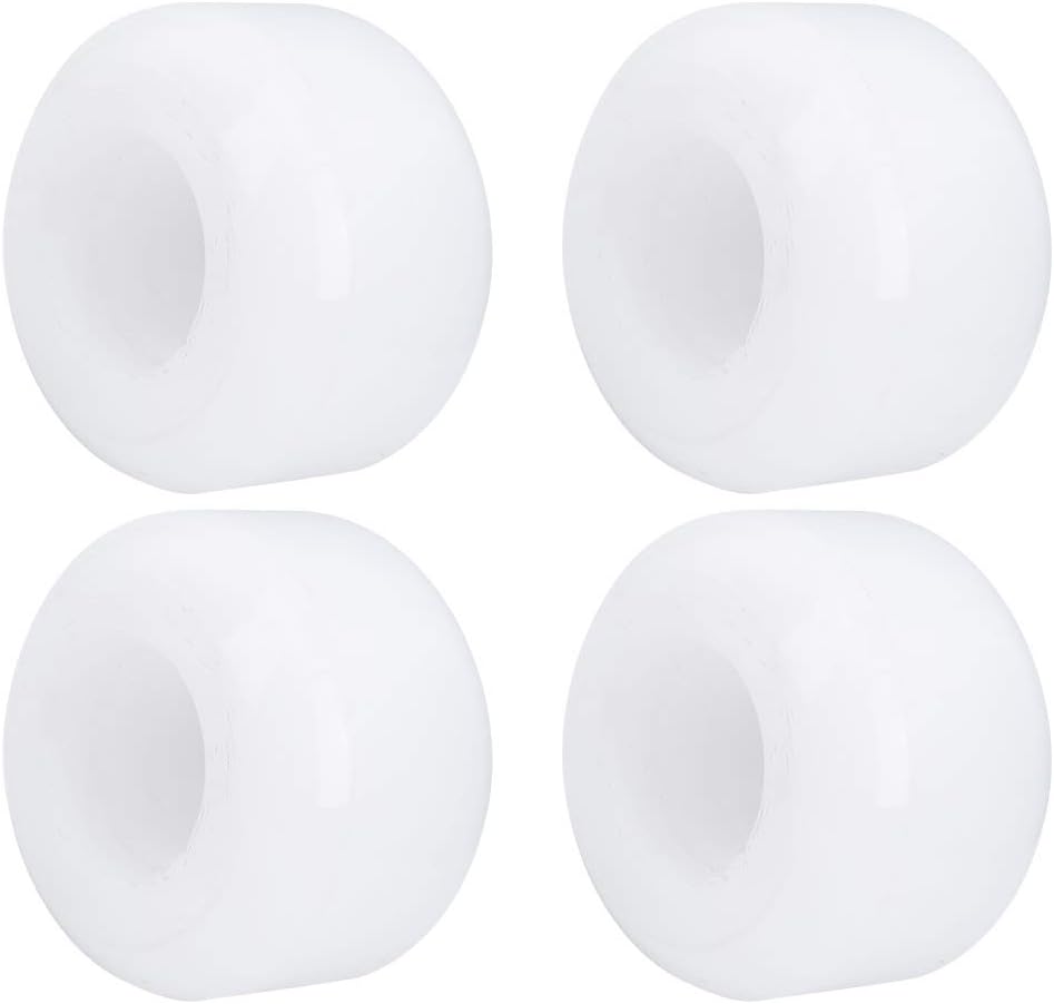 YOUTHINK 4Pcs Roues Skateboard PU 54x36mm (Blanc/Noir) 9 YOUTHINK 4Pcs Roues Skateboard PU 54x36mm (Blanc/Noir) – Image 9