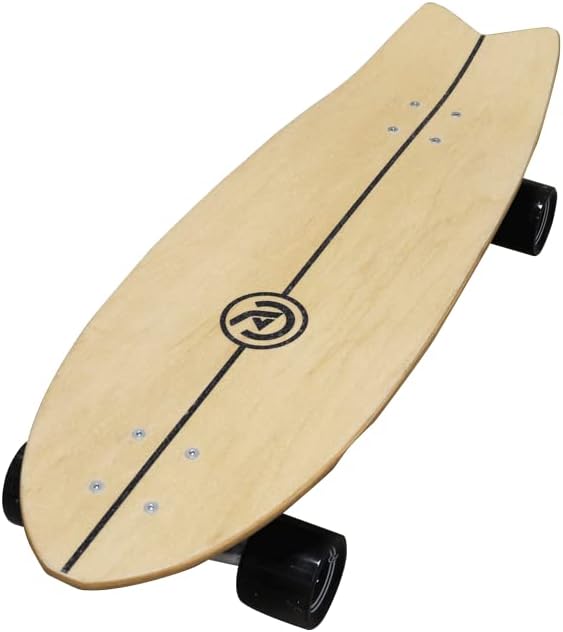 Surfskate Coasto polyvalent : skatepark, street, pumptrack, tout-terrain, cruiser avec trucks optimisés et deck pad transparent. 13 Surfskate Coasto polyvalent : skatepark, street, pumptrack, tout-terrain, cruiser avec trucks optimisés et deck pad transparent. – Image 13