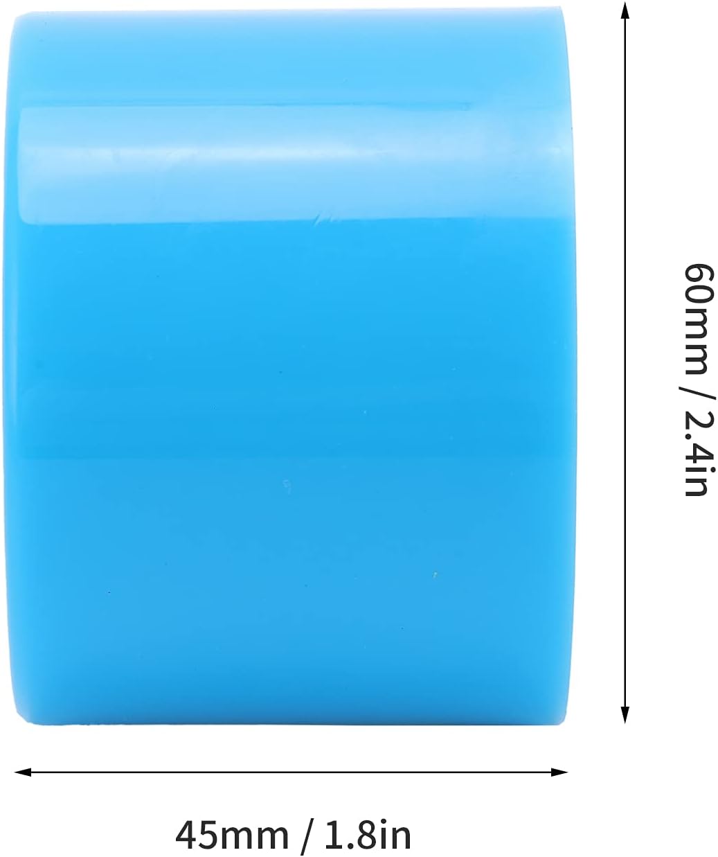 Roues Drfeify 60mm 78A pour Longboard (x4) 3 Roues Drfeify 60mm 78A pour Longboard (x4) – Image 3