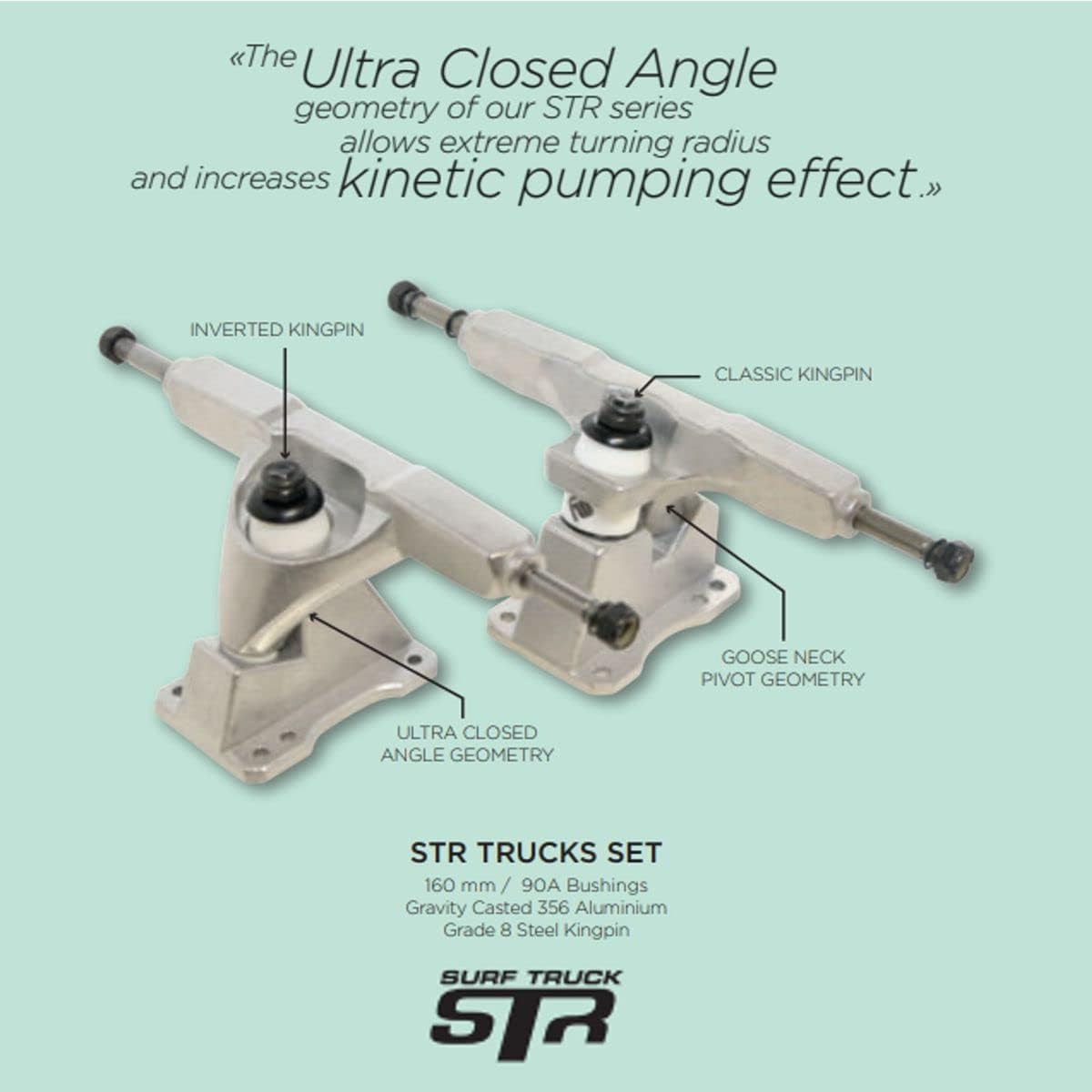 Surfskate Flying Wheels Kauai 31" 2 Surfskate Flying Wheels Kauai 31" – Image 2