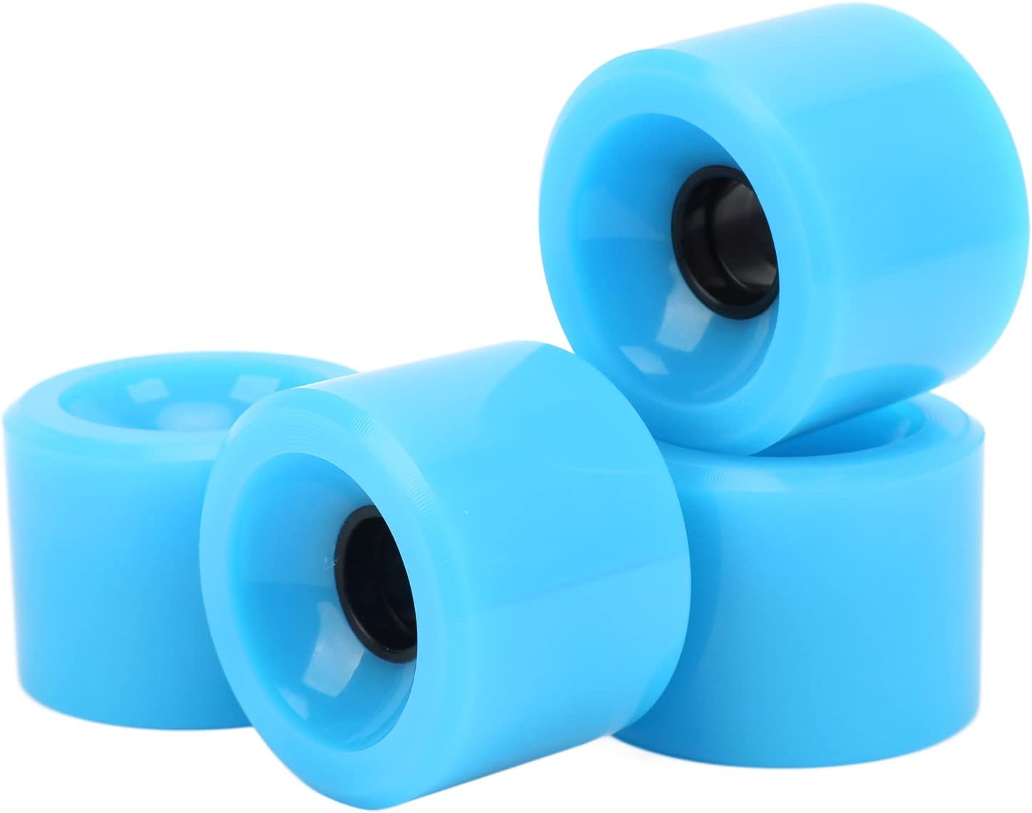 Roues de Longboard 70mm - Lot de 4, Bleu, Antidérapantes et Durables 7 Roues de Longboard 70mm - Lot de 4, Bleu, Antidérapantes et Durables – Image 7