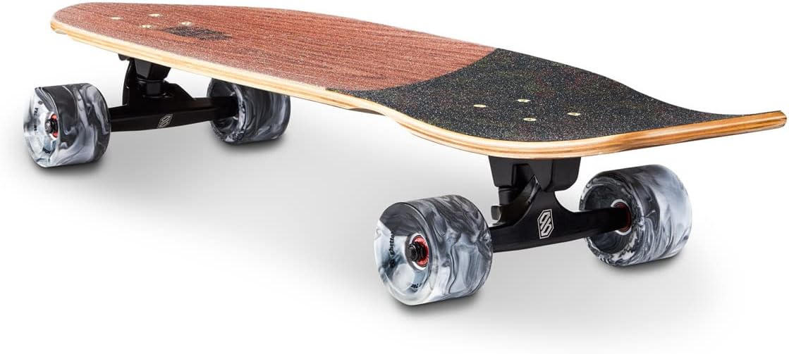 Carver Ghettoblaster Surfskate - Roulements ABEC 11 - Planche 7 couches Acero Canadese & Teak - Idéal pour Pumping - Débutants Enfants & Adultes. 4 Carver Ghettoblaster Surfskate - Roulements ABEC 11 - Planche 7 couches Acero Canadese & Teak - Idéal pour Pumping - Débutants Enfants & Adultes. – Image 4