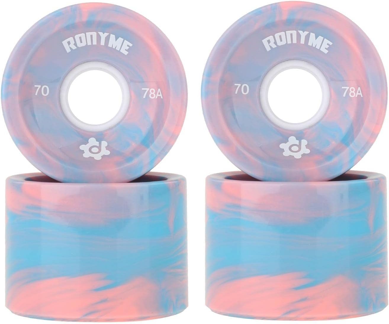 MagiDeal 4X Roues 78A Longboard 70x51mm Remplacement 5 MagiDeal 4X Roues 78A Longboard 70x51mm Remplacement – Image 5