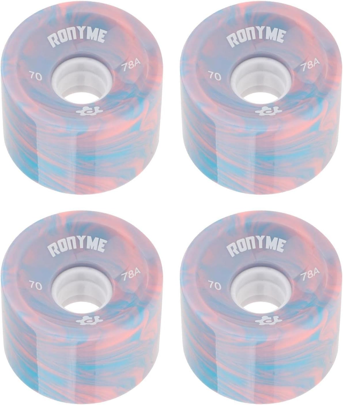 MagiDeal 4X Roues 78A Longboard 70x51mm Remplacement 4 MagiDeal 4X Roues 78A Longboard 70x51mm Remplacement – Image 4