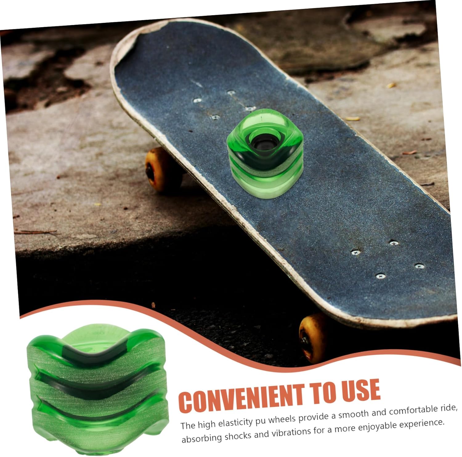 Roue de Skateboard Longboard en Polyuréthane Anneome Importée 4 Roue de Skateboard Longboard en Polyuréthane Anneome Importée – Image 4