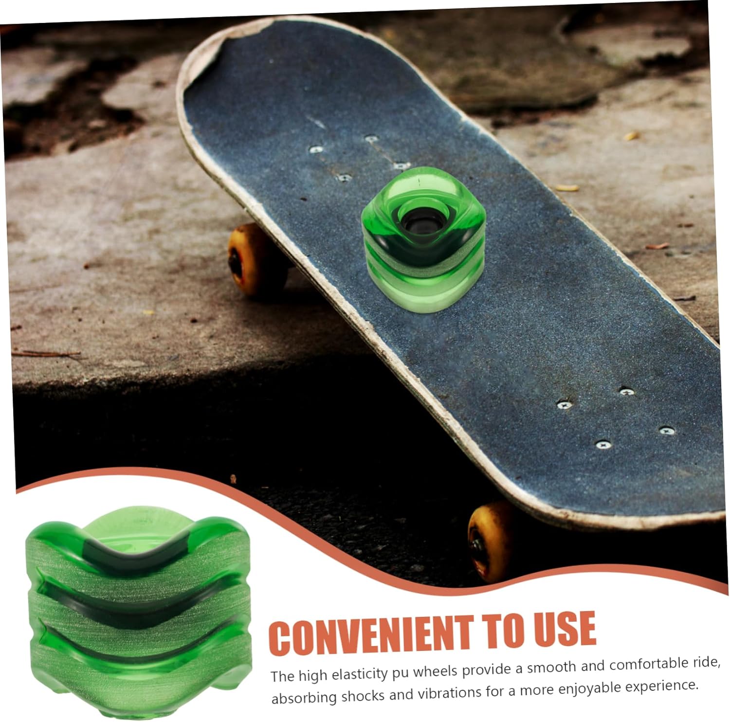 SUPVOX Roue Longboard Incurvée pour Planche à Roulettes 3 SUPVOX Roue Longboard Incurvée pour Planche à Roulettes – Image 3