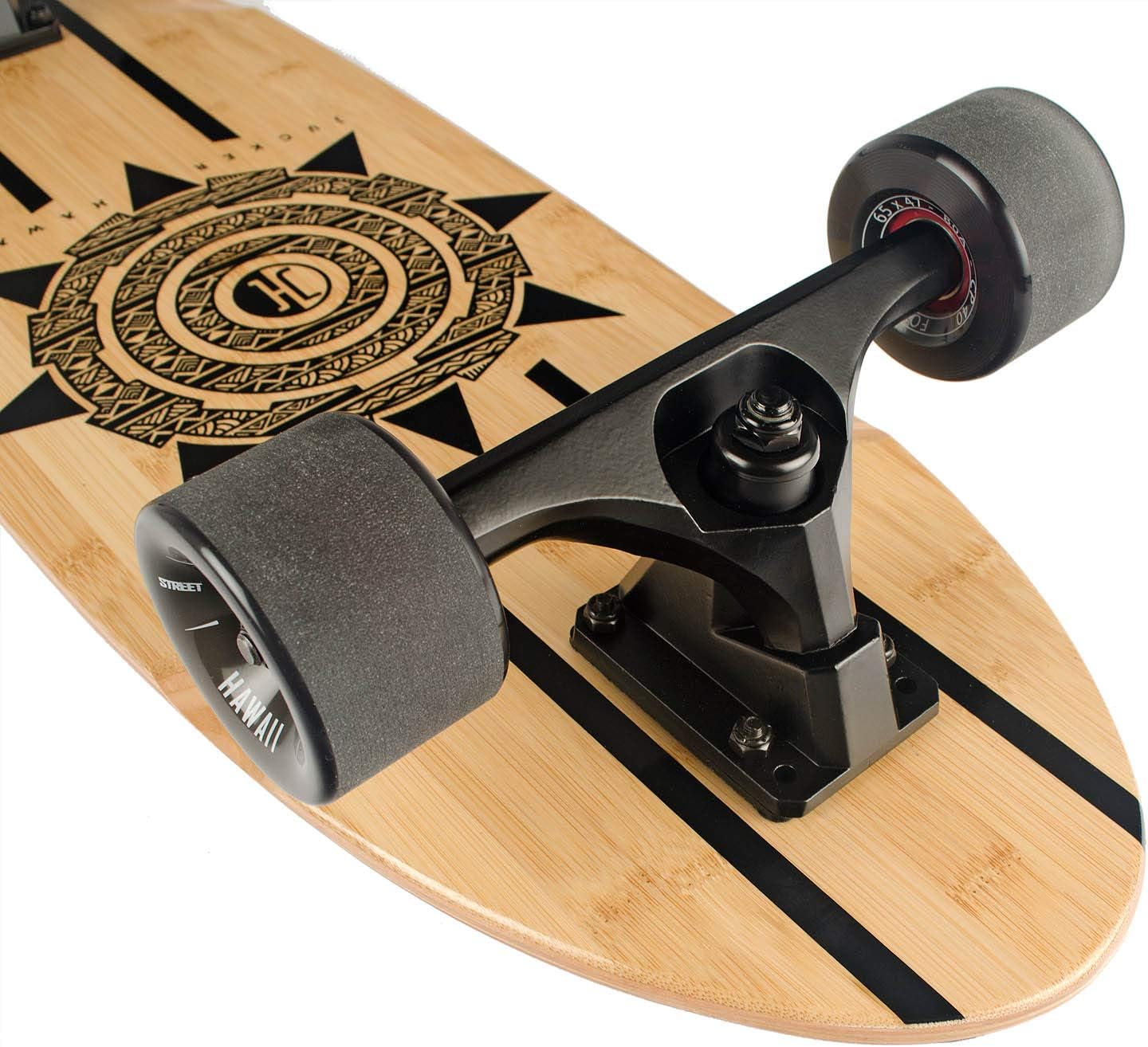 Skateboard Surf JUCKER HAWAII : Surfskate Carving Super Mobile Design Hawaïen 2 Skateboard Surf JUCKER HAWAII : Surfskate Carving Super Mobile Design Hawaïen – Image 2