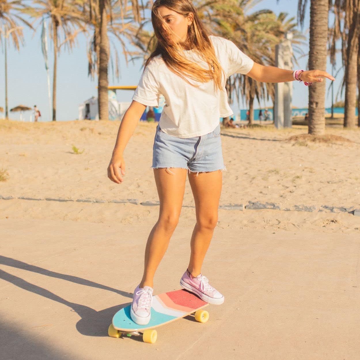 Flamingueo Surfskate - Planche Adulte & Enfant, Roues 80AB, ABEC-7. 3 Flamingueo Surfskate - Planche Adulte & Enfant, Roues 80AB, ABEC-7. – Image 3