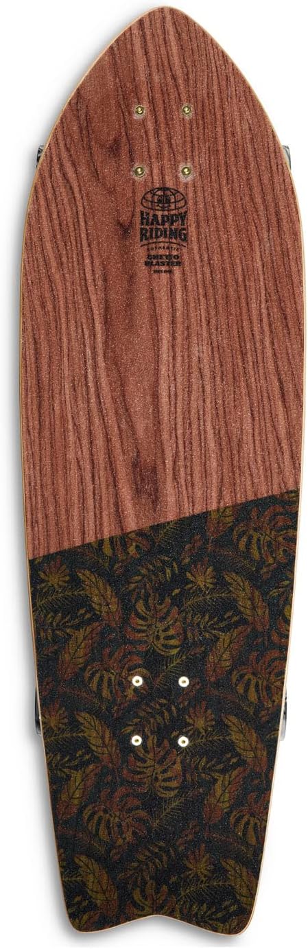 Surfskate Carver Ghettoblaster - Roulements ABEC 11 - Planche 7 couches Acero Canadese et Teak - Idéal Pumping - Enfants et Adultes. 2 Surfskate Carver Ghettoblaster - Roulements ABEC 11 - Planche 7 couches Acero Canadese et Teak - Idéal Pumping - Enfants et Adultes. – Image 2