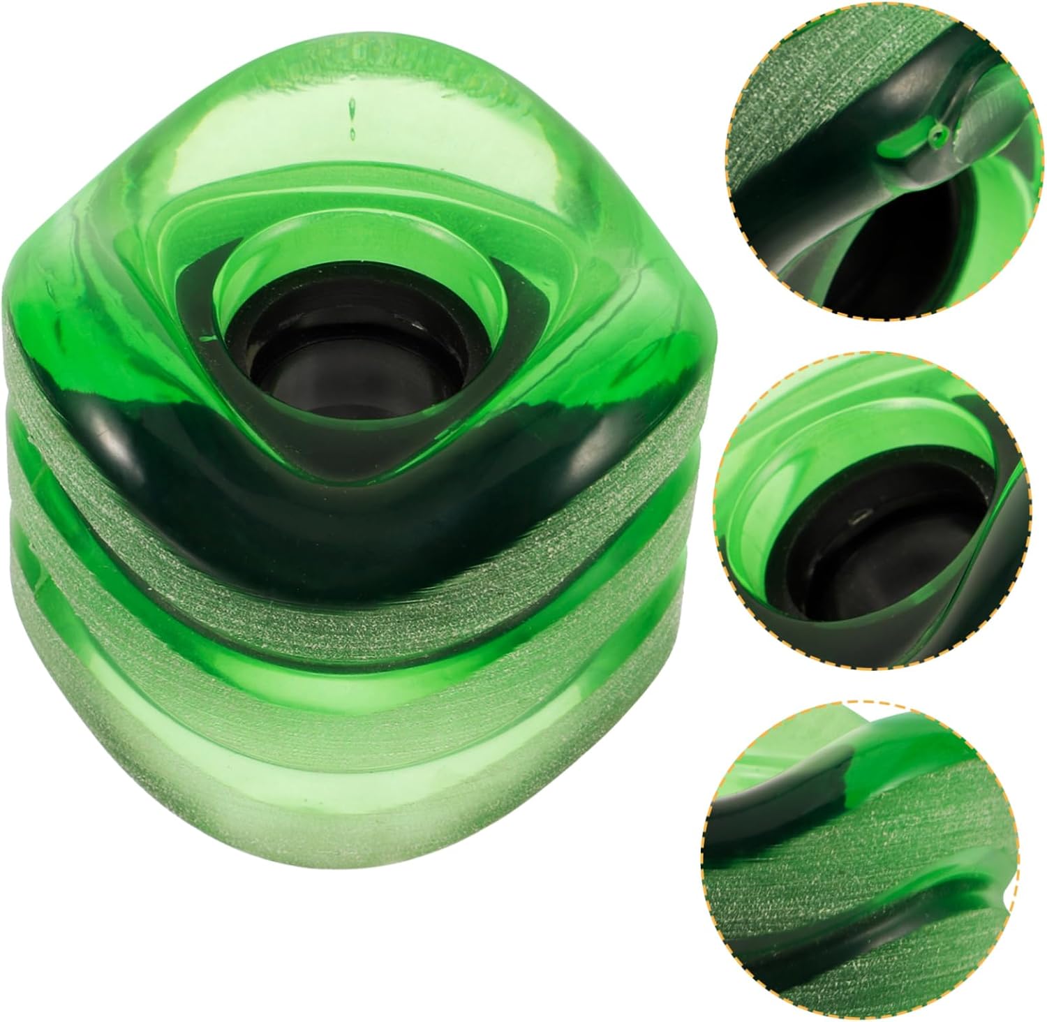 BESPORTBLE - Jeu de 4 Roues Incurvées de Remplacement pour Longboard et Skateboard 6 BESPORTBLE - Jeu de 4 Roues Incurvées de Remplacement pour Longboard et Skateboard – Image 6