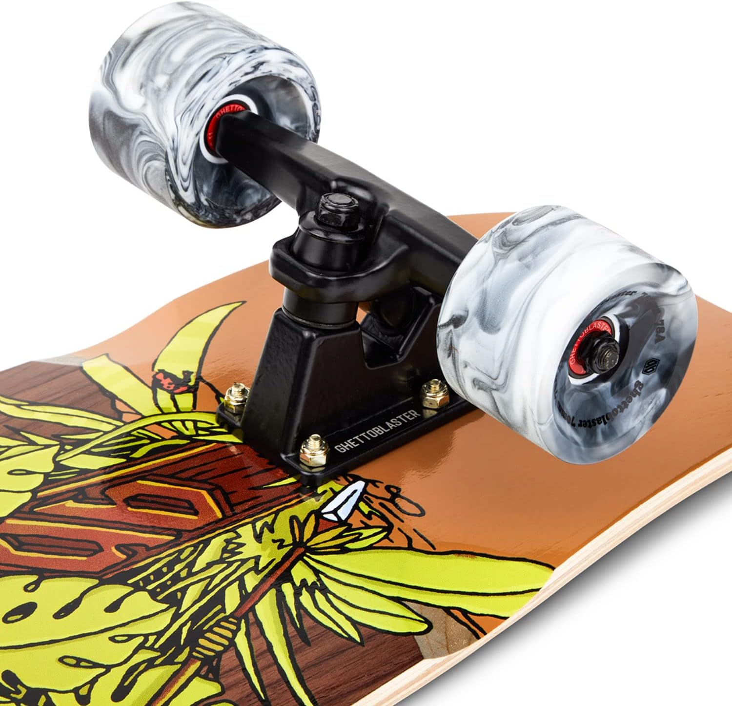 Surfskate Carver Ghettoblaster - Roulements ABEC 11 - Planche 7 couches Acero Canadese et Teak - Idéal Pumping - Enfants et Adultes. 6 Surfskate Carver Ghettoblaster - Roulements ABEC 11 - Planche 7 couches Acero Canadese et Teak - Idéal Pumping - Enfants et Adultes. – Image 6