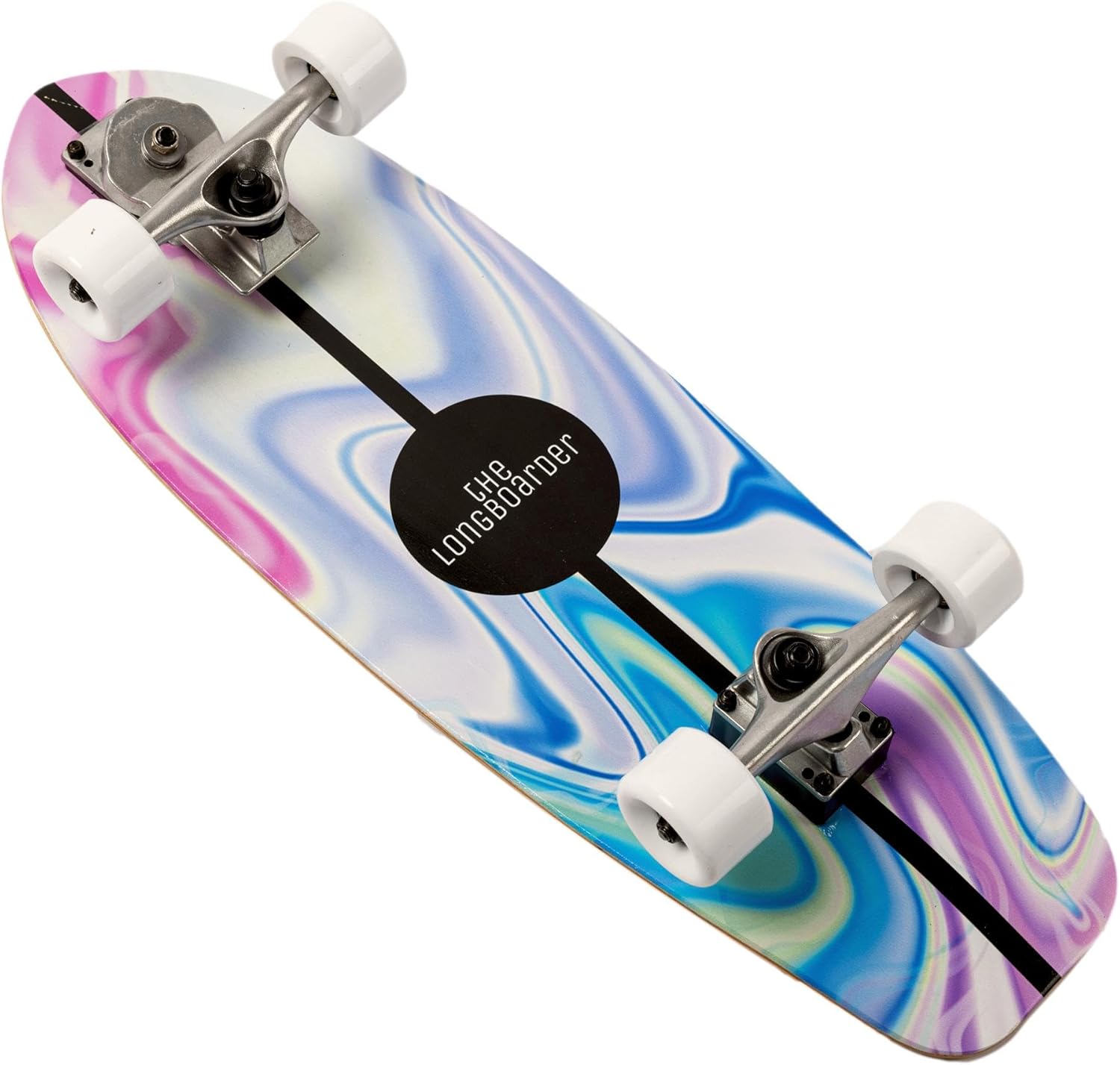 Surfskate Cruiser 75 cm Tie Dye - Érable, Axes S7, Roues 65 mm, ABEC-5 3 Surfskate Cruiser 75 cm Tie Dye - Érable, Axes S7, Roues 65 mm, ABEC-5 – Image 3