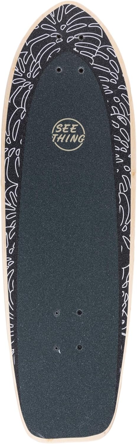 Surfskate Exotic Seething 29" avec axes S5 et roues 65mm – Prêt à l'emploi 2 Surfskate Exotic Seething 29" avec axes S5 et roues 65mm – Prêt à l'emploi – Image 2