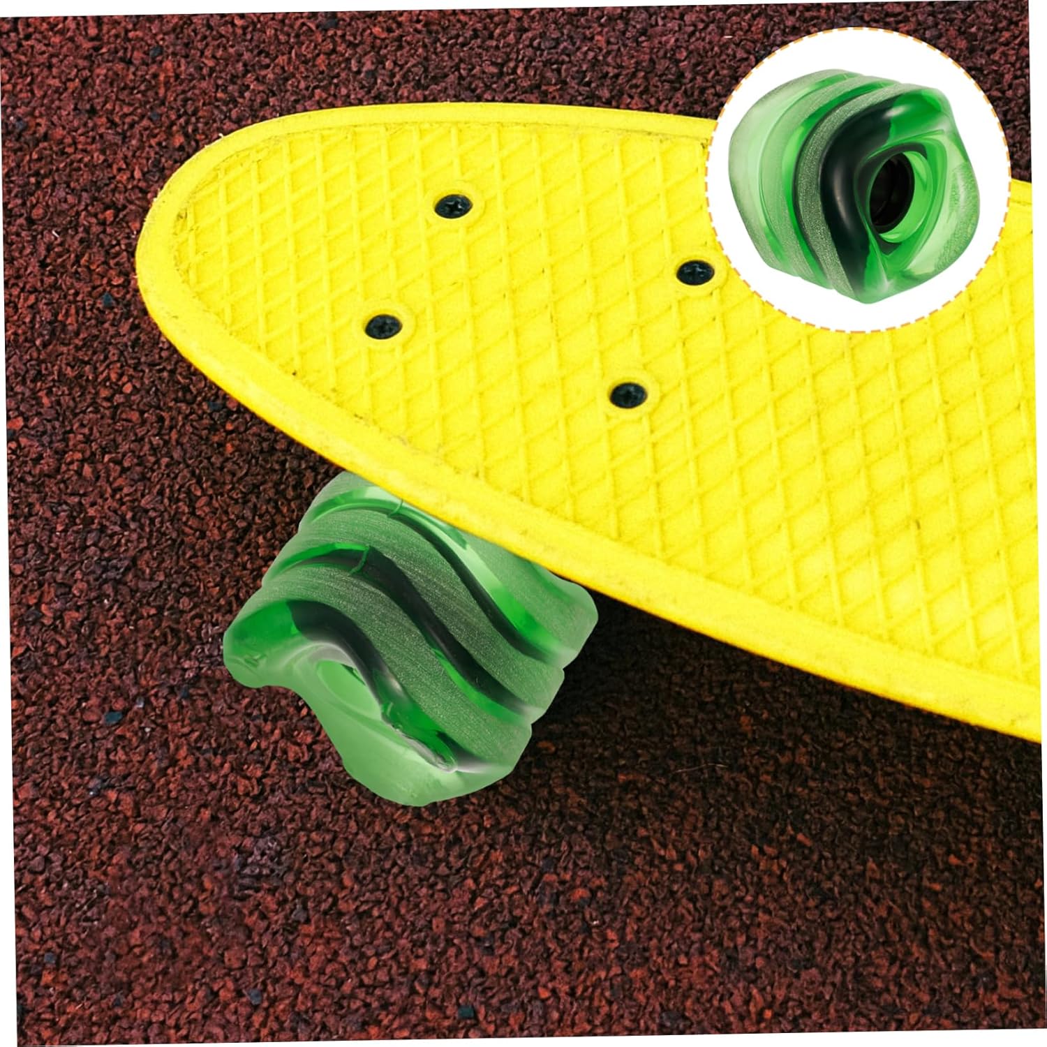 Roues de Skateboard/Longboard en Polyuréthane MUSISALY 6 Roues de Skateboard/Longboard en Polyuréthane MUSISALY – Image 6