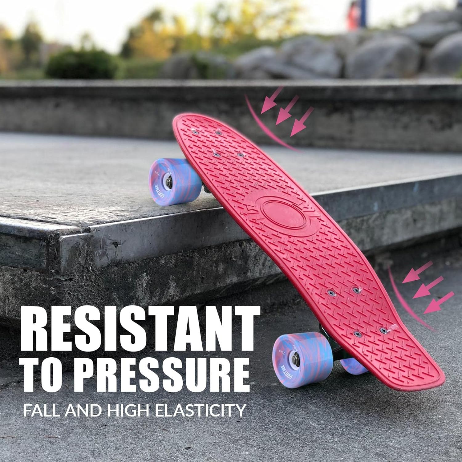 MagiDeal 4X Roues 78A Longboard 70x51mm Remplacement 8 MagiDeal 4X Roues 78A Longboard 70x51mm Remplacement – Image 8