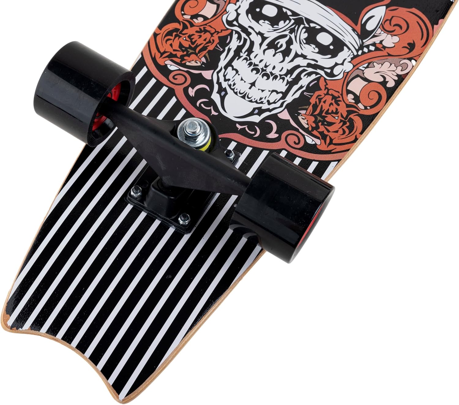 Cruiser Skate Surfskate Pirate 69 cm Érable | Axes 5" | Roues 60mm 85A | ABEC-7 4 Cruiser Skate Surfskate Pirate 69 cm Érable | Axes 5" | Roues 60mm 85A | ABEC-7 – Image 4