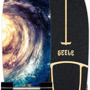 Carving Skateboard Carver : Surfskate Flexible 7 Couches, Roulements ABEC-11, pour Tous Âges