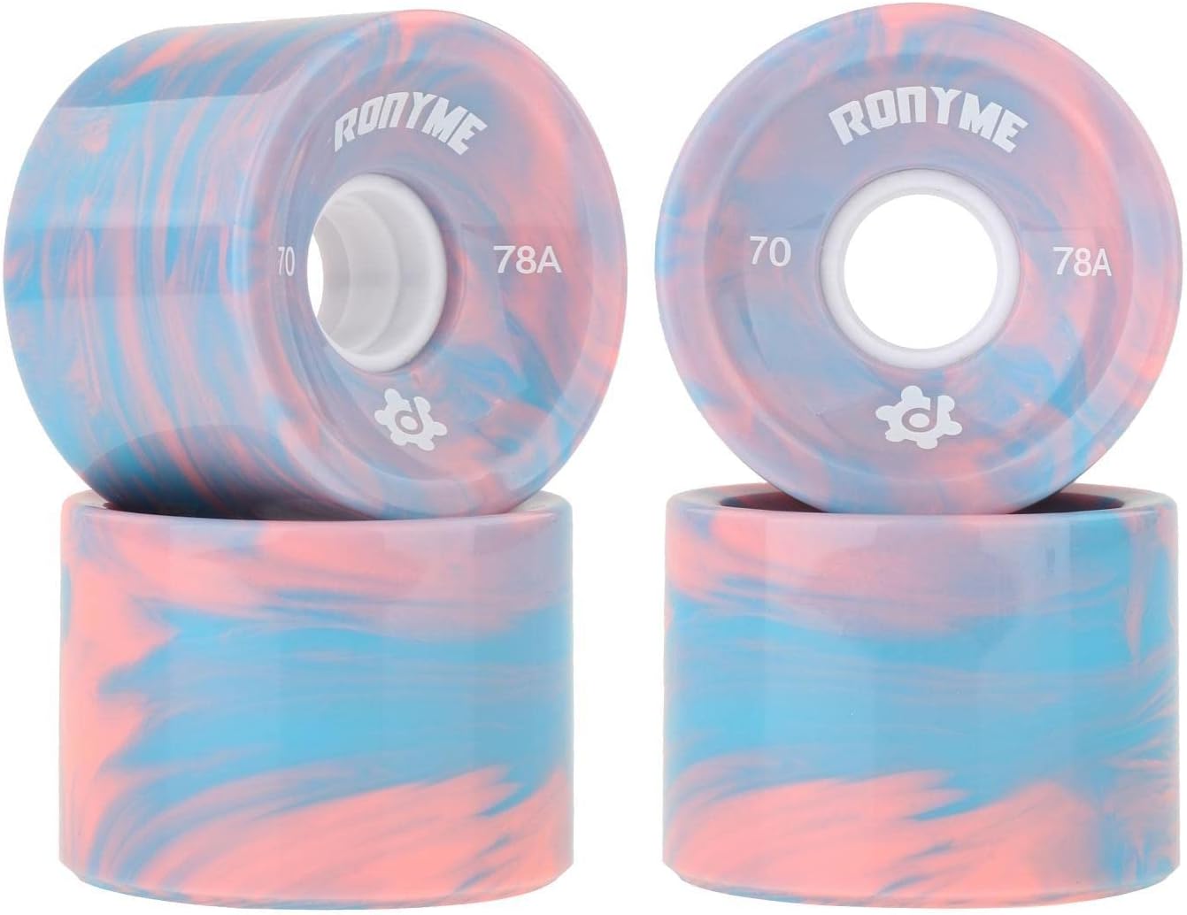 MagiDeal 4X Roues 78A Longboard 70x51mm Remplacement 1 MagiDeal 4X Roues 78A Longboard 70x51mm Remplacement