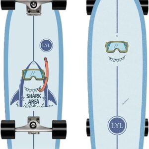 Planche à roulettes rétro 33" en érable pour tous niveaux et âges