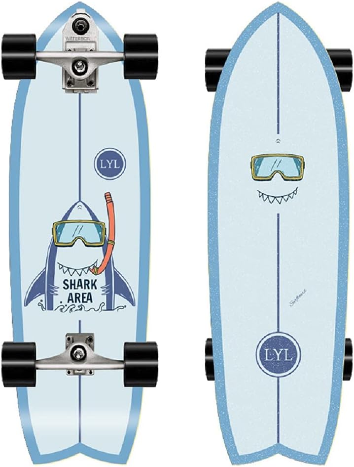Planche à roulettes rétro 33" en érable pour tous niveaux et âges 1 Planche à roulettes rétro 33" en érable pour tous niveaux et âges