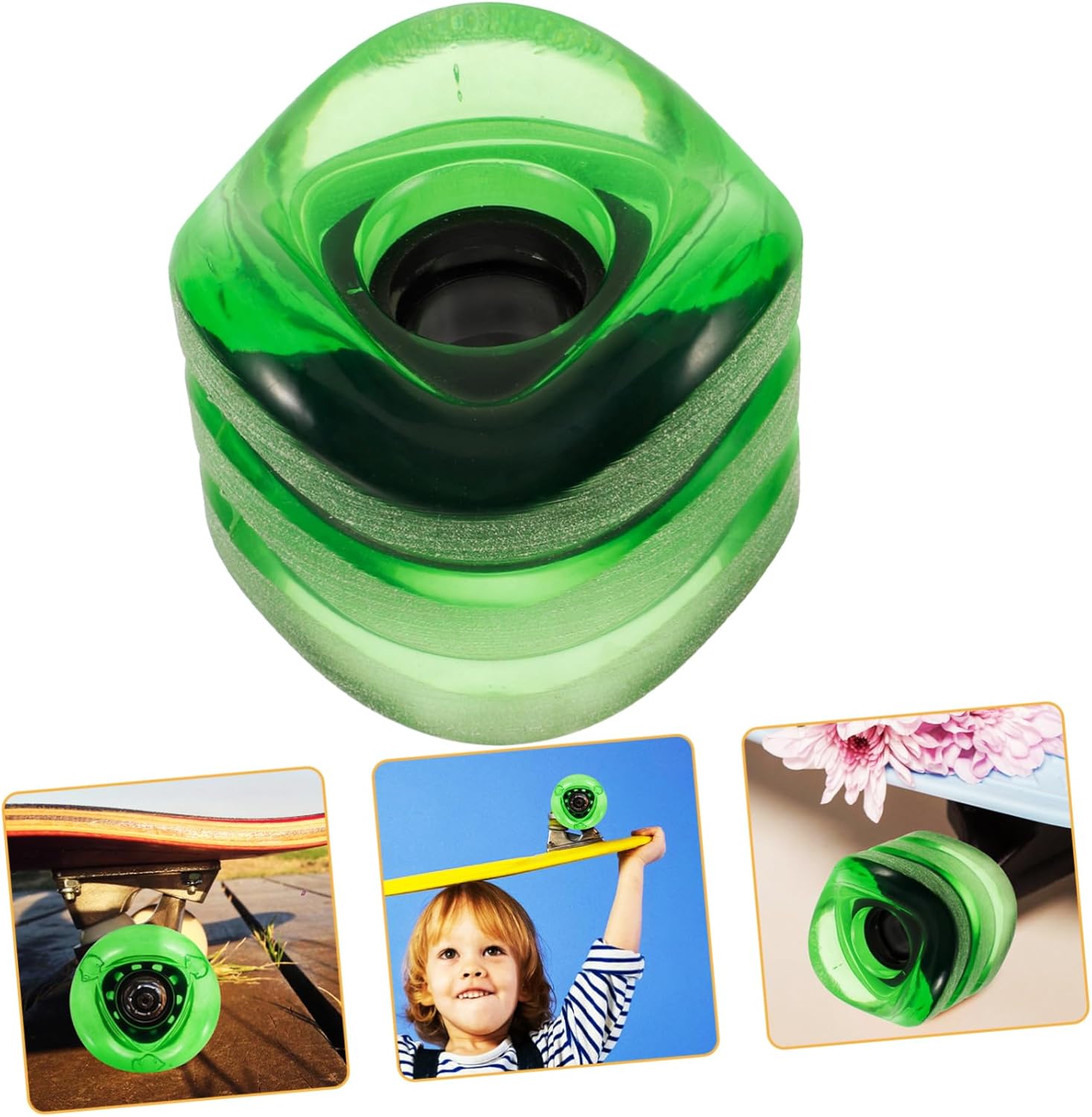 Roue De Skateboard POPETPOP En Polyuréthane Pour Longboard 1 Roue De Skateboard POPETPOP En Polyuréthane Pour Longboard