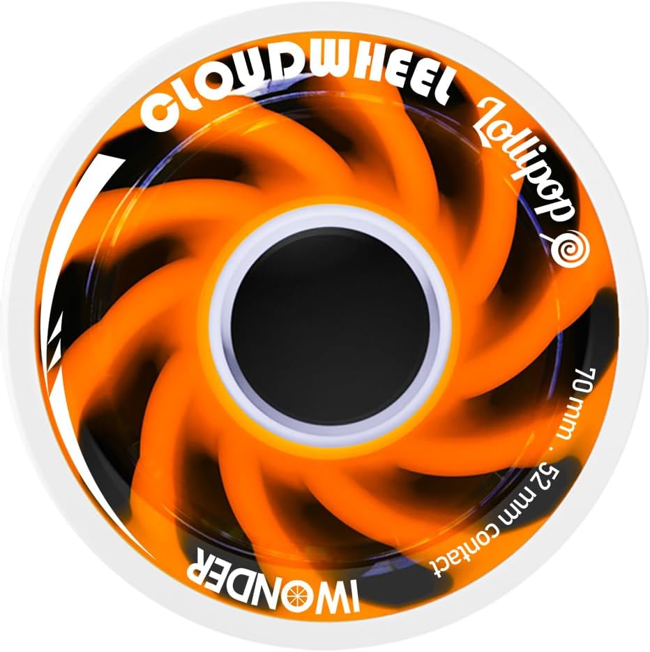 Roues IWONDER CLOUDWHEEL Lollipop 70 mm pour skateboard 1 Roues IWONDER CLOUDWHEEL Lollipop 70 mm pour skateboard