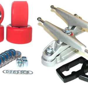 Set Trucks Surfskate Glutier T12 70mm 80a Rouge