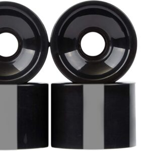 Set de 4 Roues Longboard NONMON 70mm 80A avec Roulements ABEC-9 et Entretoises