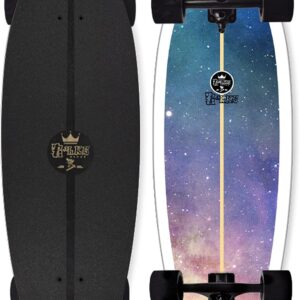 Skateboard Surfskate Carving CX7 82x26cm, 7 Plis Érable, Roulements ABEC 11, Trucks Flexibles.