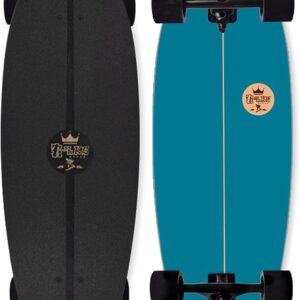 Skateboard Surfskate Carving Pumping CX7 82×26cm, Trucks Flexibles, Deck 7 Couches Érable, Roulements ABEC 11 pour Tous Âges