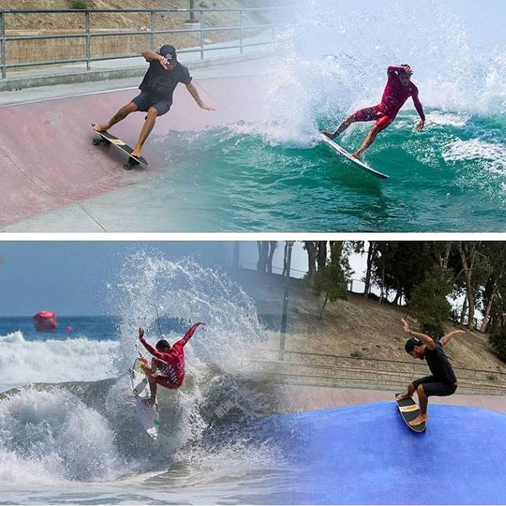 Skateboard Surfskate Carving Pumping CX7 82×26cm, Trucks Flexibles, Deck 7 Couches Érable, Roulements ABEC 11 pour Tous Âges 2 Skateboard Surfskate Carving Pumping CX7 82×26cm, Trucks Flexibles, Deck 7 Couches Érable, Roulements ABEC 11 pour Tous Âges – Image 2