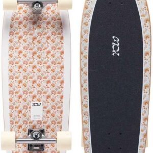 Skateboard Surfskate Yow Jart Padang 34", Unisexe, Multicolore, Taille Unique
