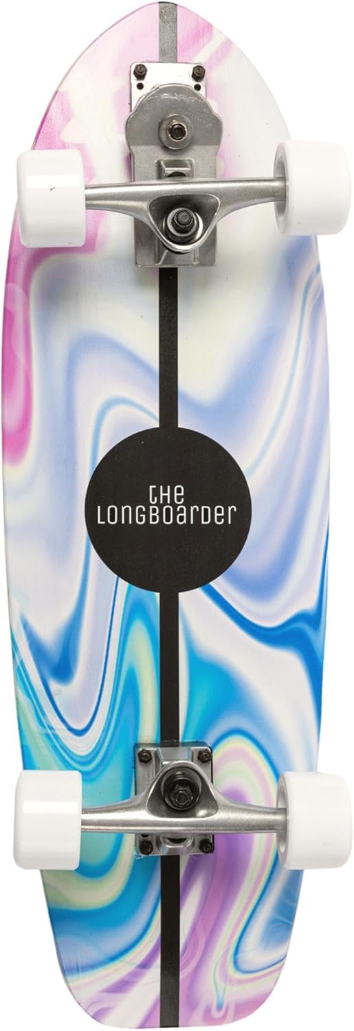 Surfskate Cruiser 75 cm Tie Dye - Érable, Axes S7, Roues 65 mm, ABEC-5 1 Surfskate Cruiser 75 cm Tie Dye - Érable, Axes S7, Roues 65 mm, ABEC-5