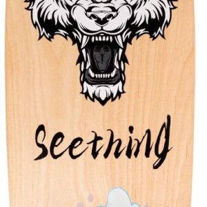 Surfskate Surf Lion theLongboarder: Tableau 29"x10", Essieux S7, Roues 65mm 78A, ABEC-5 - Complet