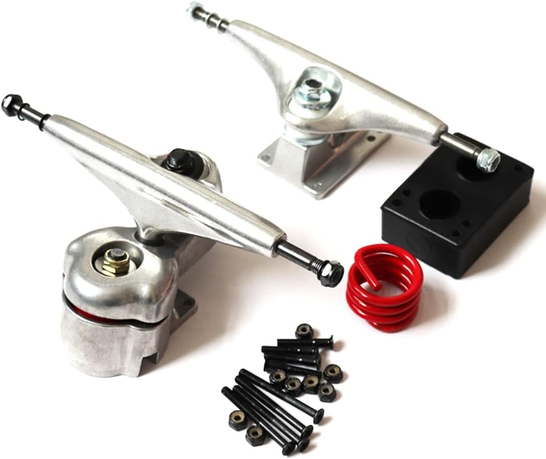 Truck Surfskate 6.25" Nicfaky en Alliage d'Aluminium avec Ressort Pivotant 1 Truck Surfskate 6.25" Nicfaky en Alliage d'Aluminium avec Ressort Pivotant