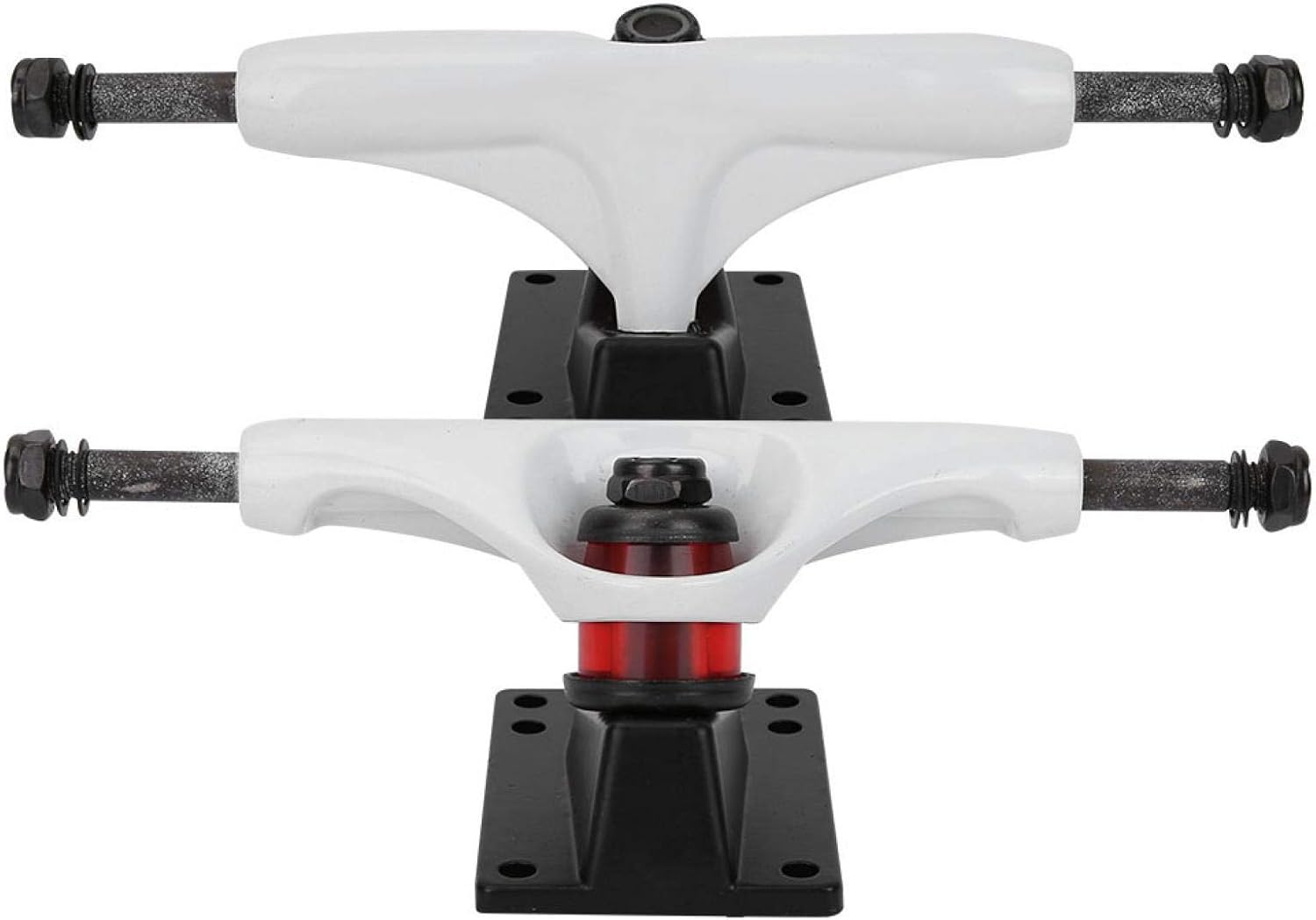 Trucks Skateboard en Aluminium-Magnésium, Lot de 2, 10,2-20,3 cm pour Longboard et Roues 2 Trucks Skateboard en Aluminium-Magnésium, Lot de 2, 10,2-20,3 cm pour Longboard et Roues – Image 2