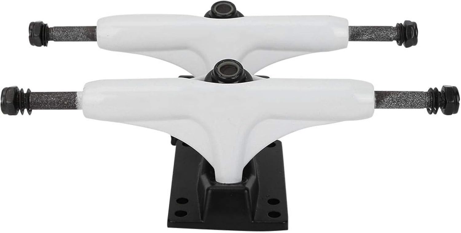Trucks Skateboard en Aluminium-Magnésium, Lot de 2, 10,2-20,3 cm pour Longboard et Roues 1 Trucks Skateboard en Aluminium-Magnésium, Lot de 2, 10,2-20,3 cm pour Longboard et Roues